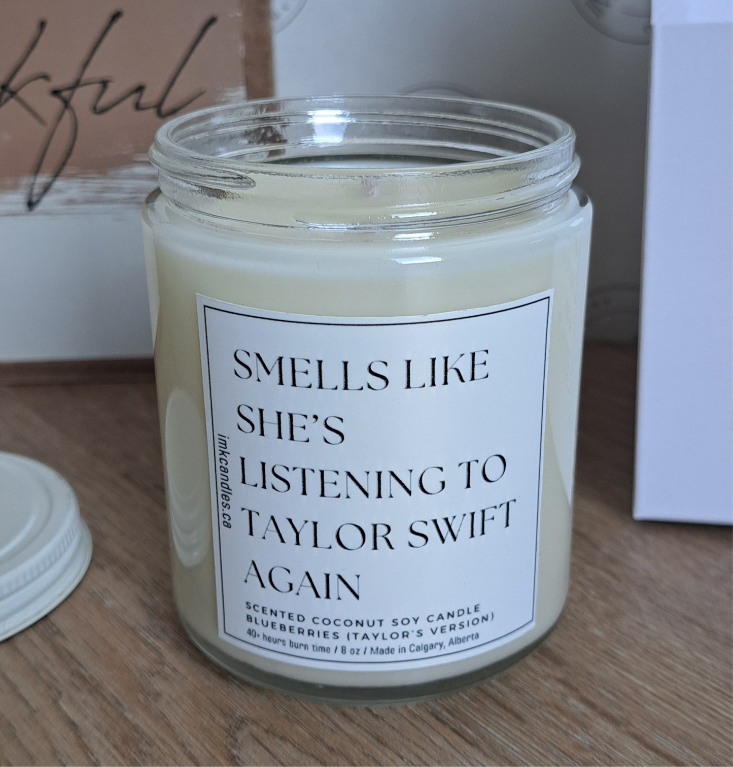 BEST SELLER: TAYLOR SWIFT Scented Candle (40+ different scents) 8oz