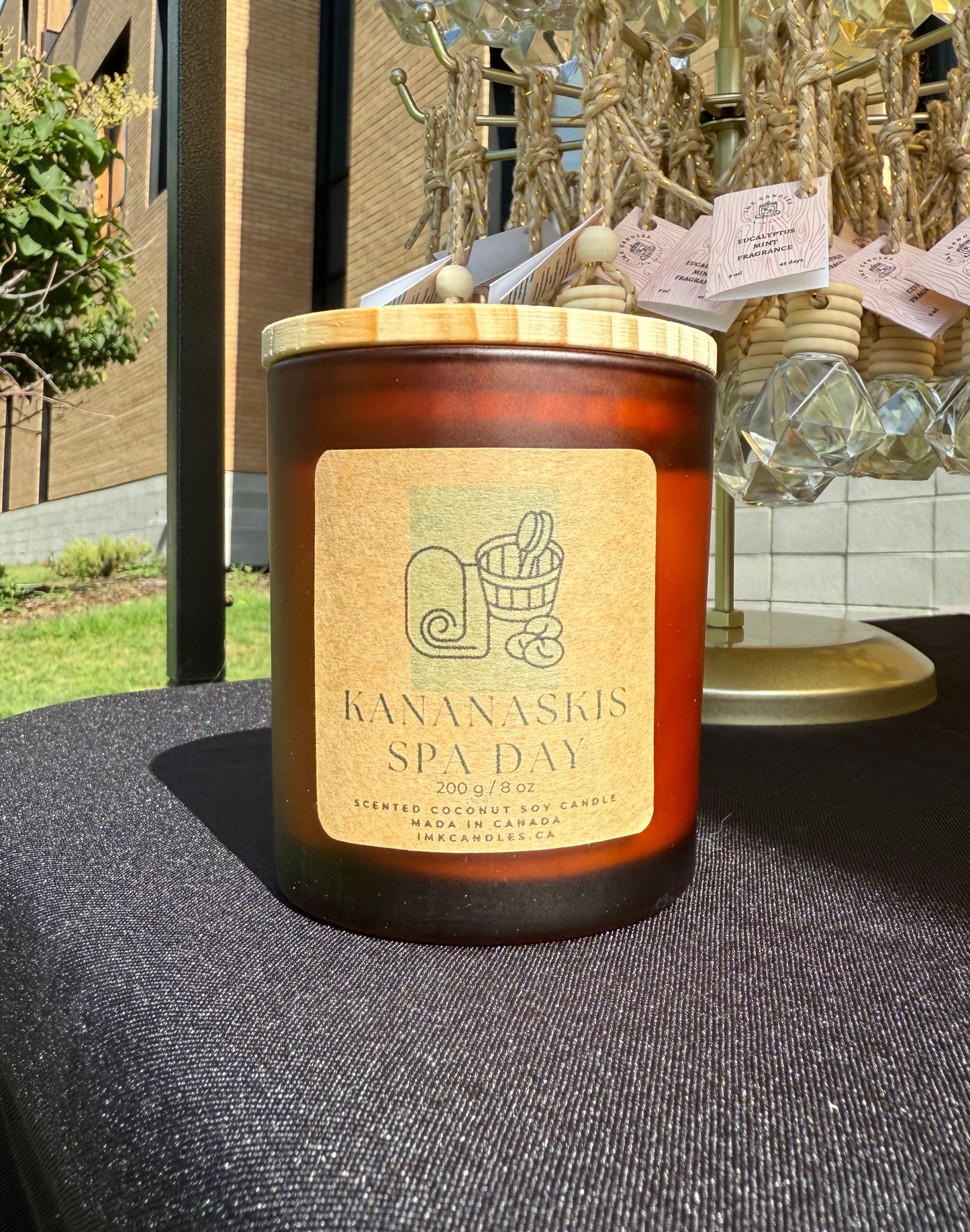 KANANASKIS Spa And Wellness Candle (40+ different scents) 8oz - made from natural Coconut Soy Wax