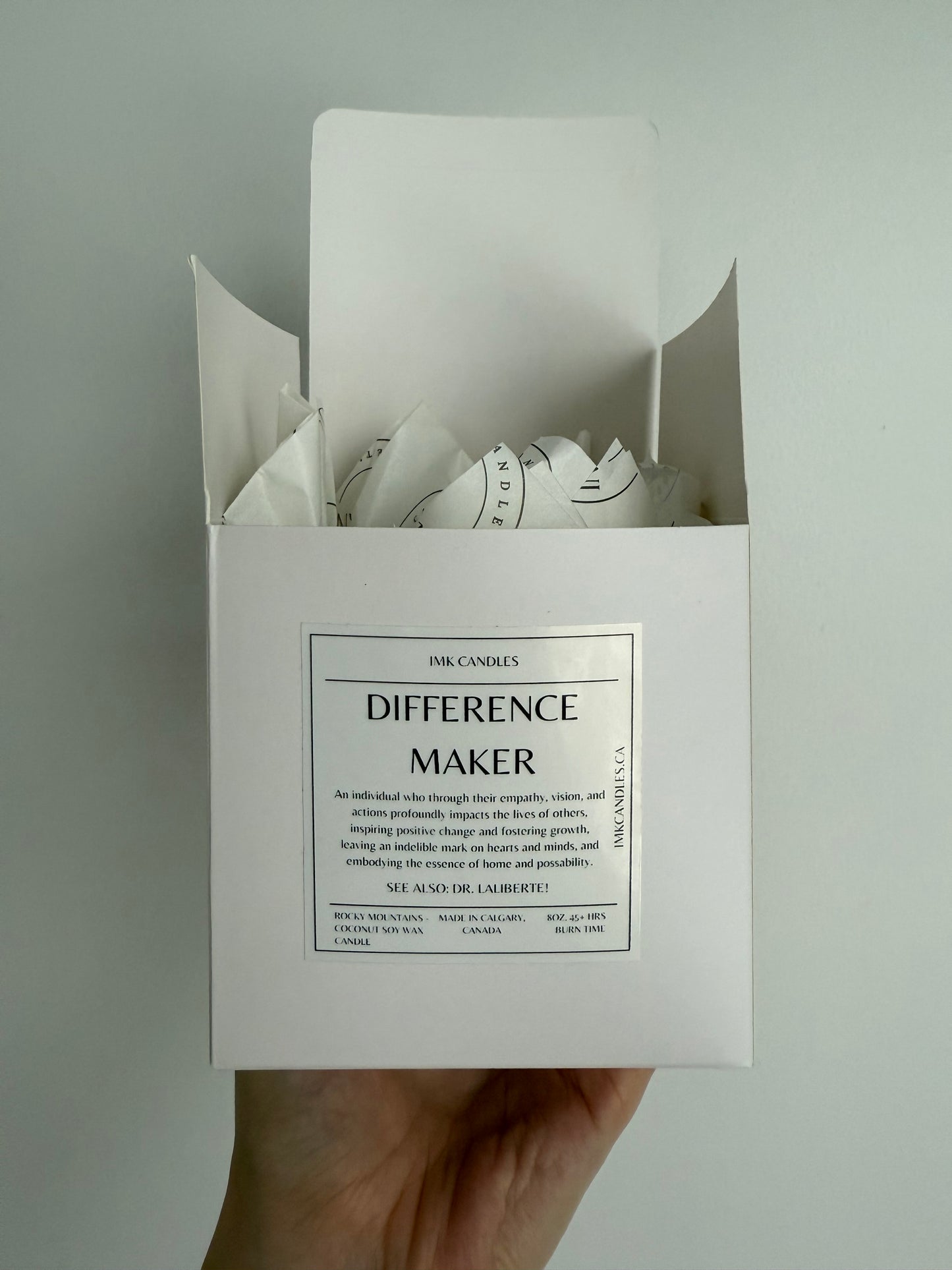 DIFFERENCE MAKER - Scented Candle 8oz (40+ different scents)