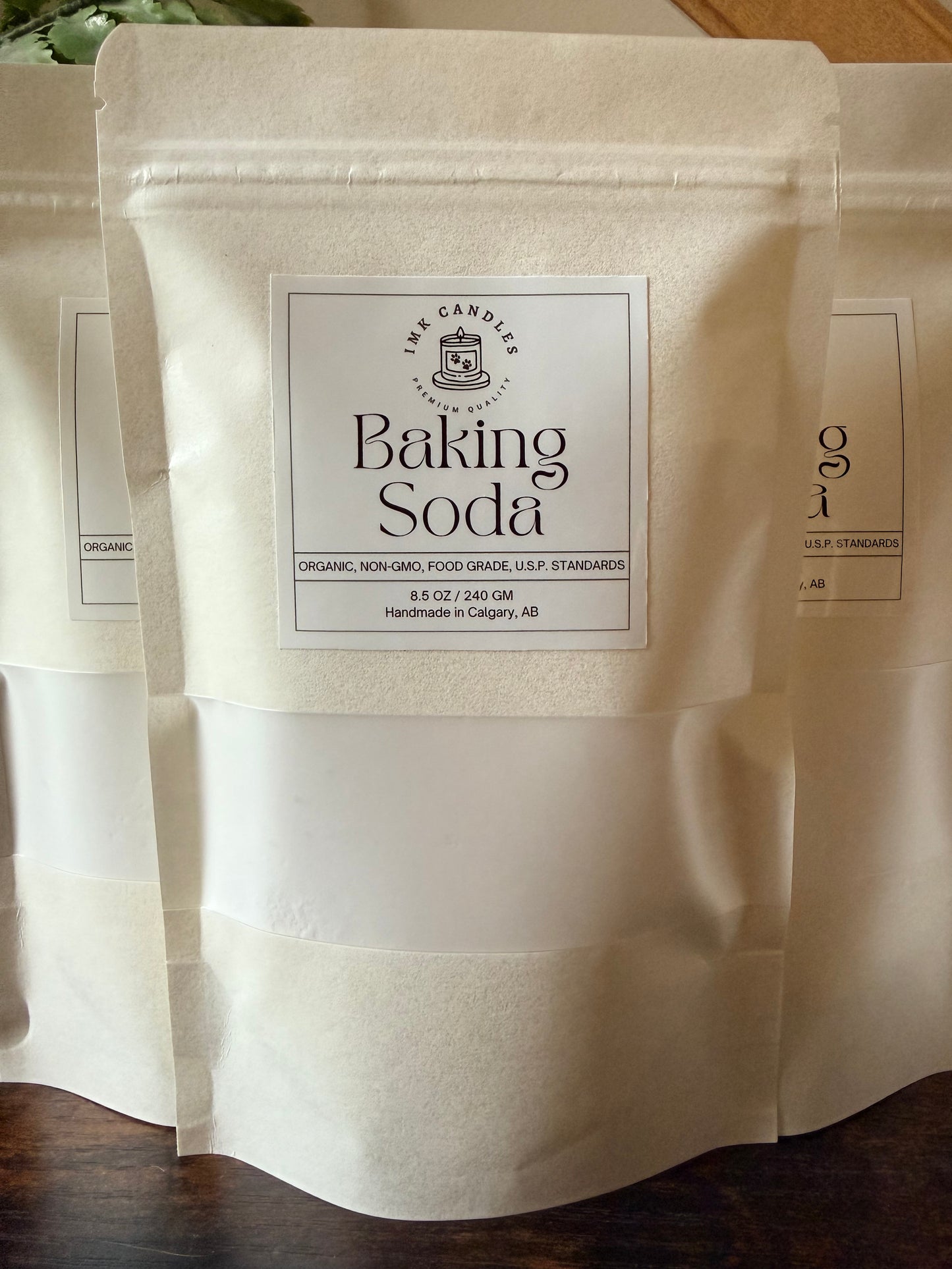 Baking Soda / Sodium Bicarbonate, Aluminum Free, USP Grade, Food Grade, 8 OZ / 240 GM