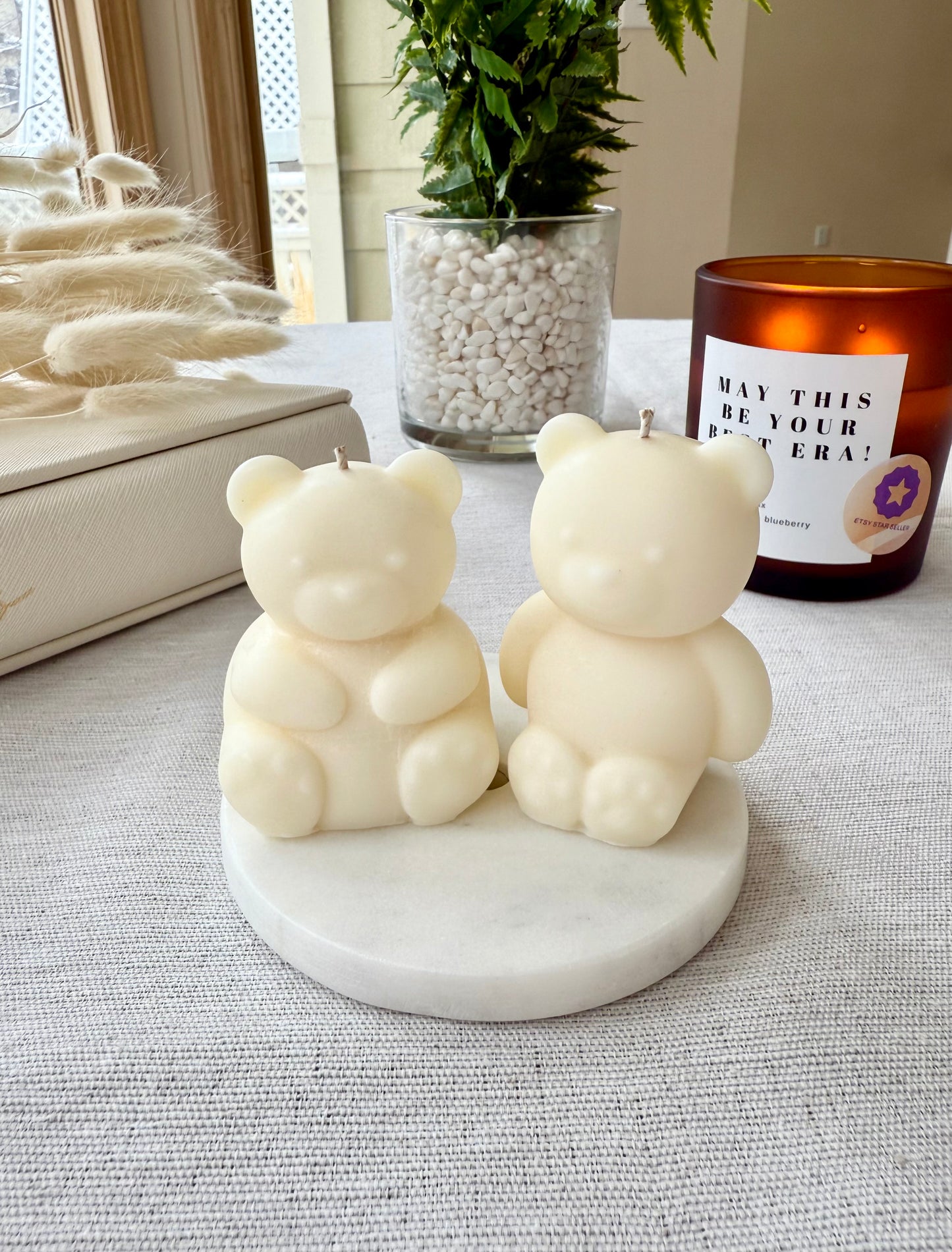 TEDDY BEARS Scented Candle (40+ different scents) Pack of 2