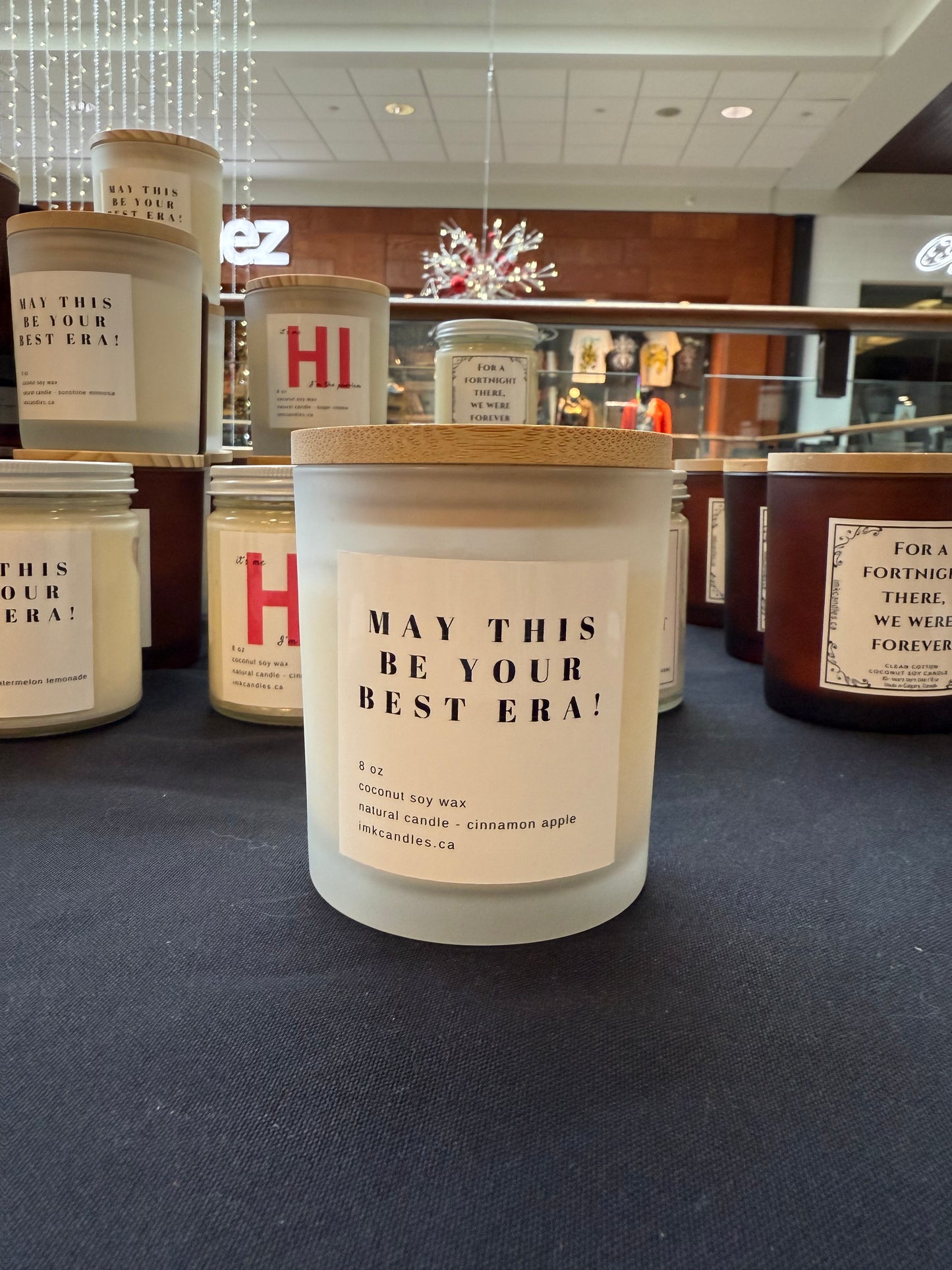 MAY THIS BE YOUR BEST ERA Jar Scented Candle (40+ different scents) Birthday Gift