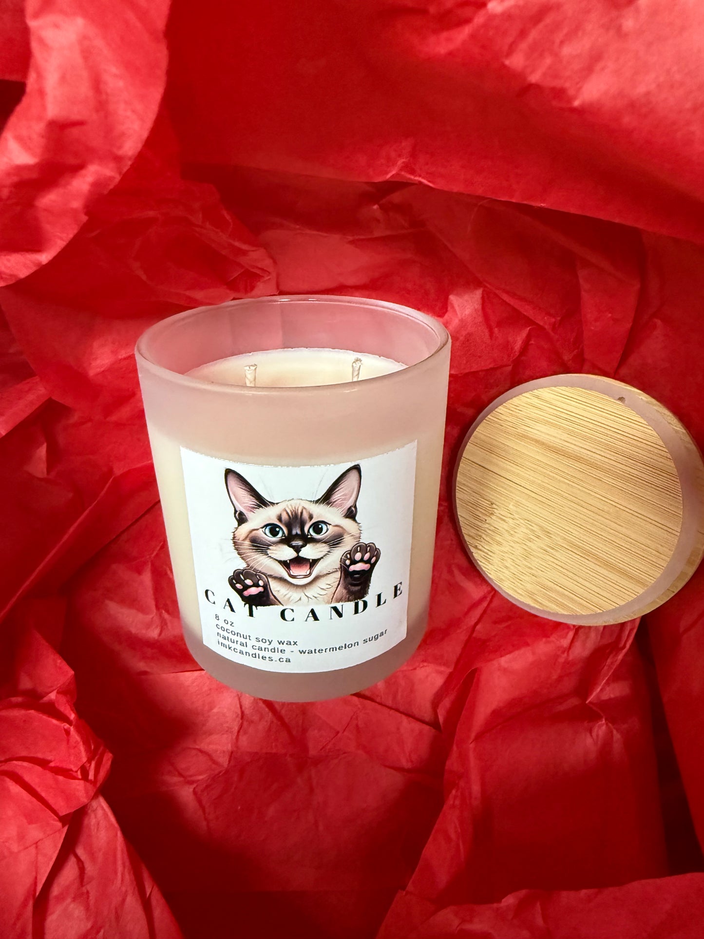 CAT CANDLE For Cat Lovers - Scented Candle (40+ different scents)