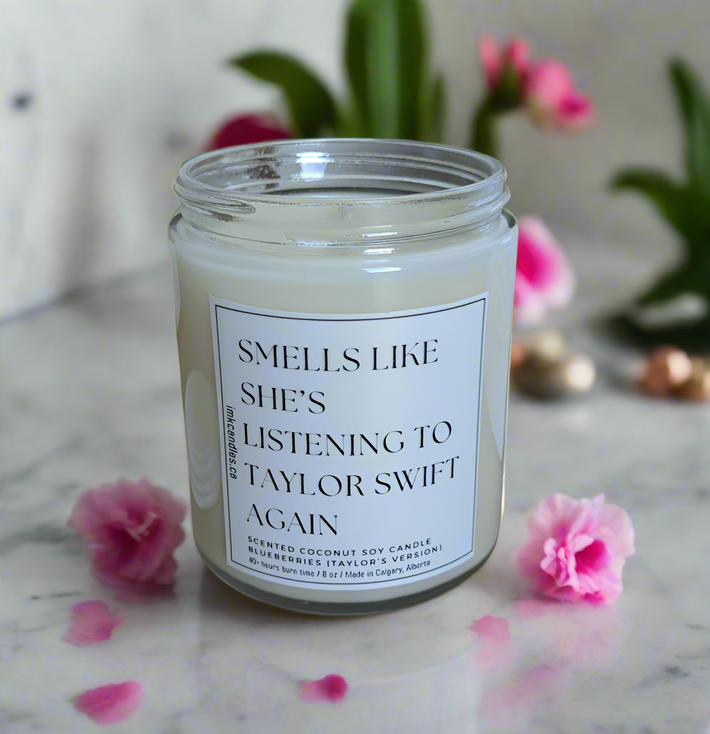 BEST SELLER: TAYLOR SWIFT Scented Candle (40+ different scents) 8oz