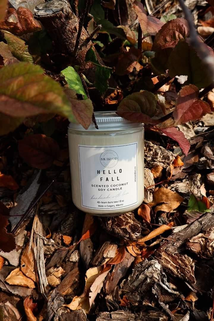 CLEAR GLASS JAR - Scented Candle 8oz (40+ different scents)