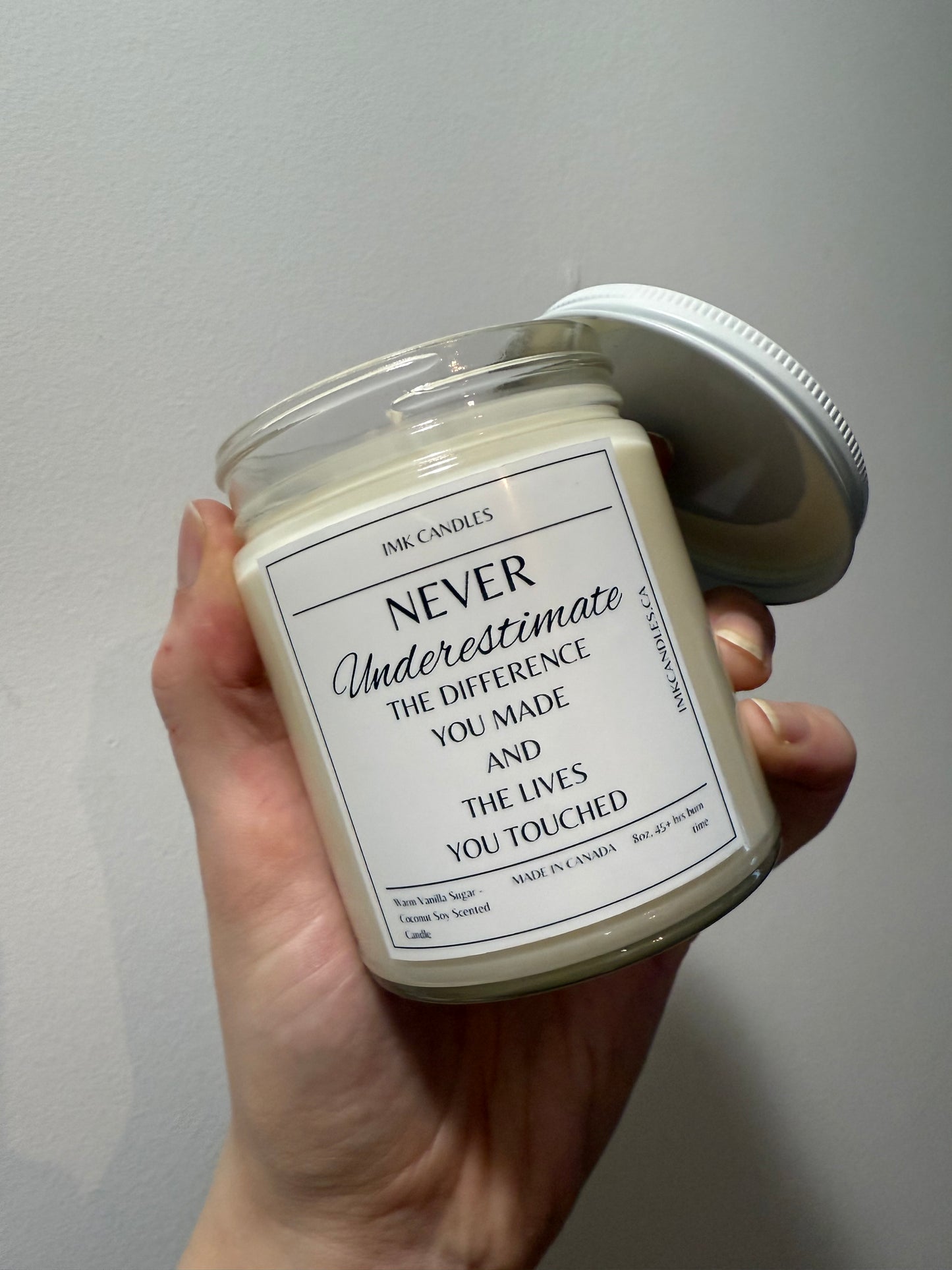 Thank You Gift - Scented Candle 8oz (40+ different scents)
