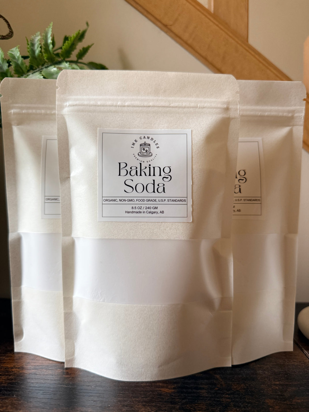 Baking Soda / Sodium Bicarbonate, Aluminum Free, USP Grade, Food Grade, 8 OZ / 240 GM
