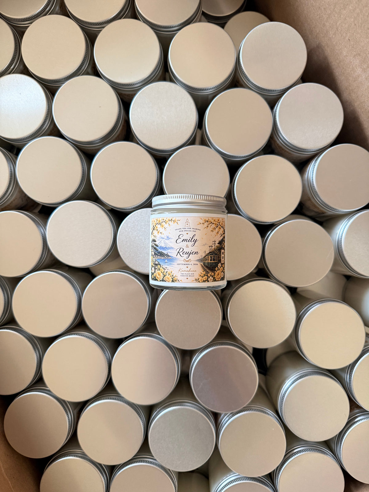 BULK / WHITE LABEL Scented Candles for CORPORATE Gift Giving, Wedding Favors (40+ scents) - Listing for Tin Candles, Reach Out for Glass Ones!!!