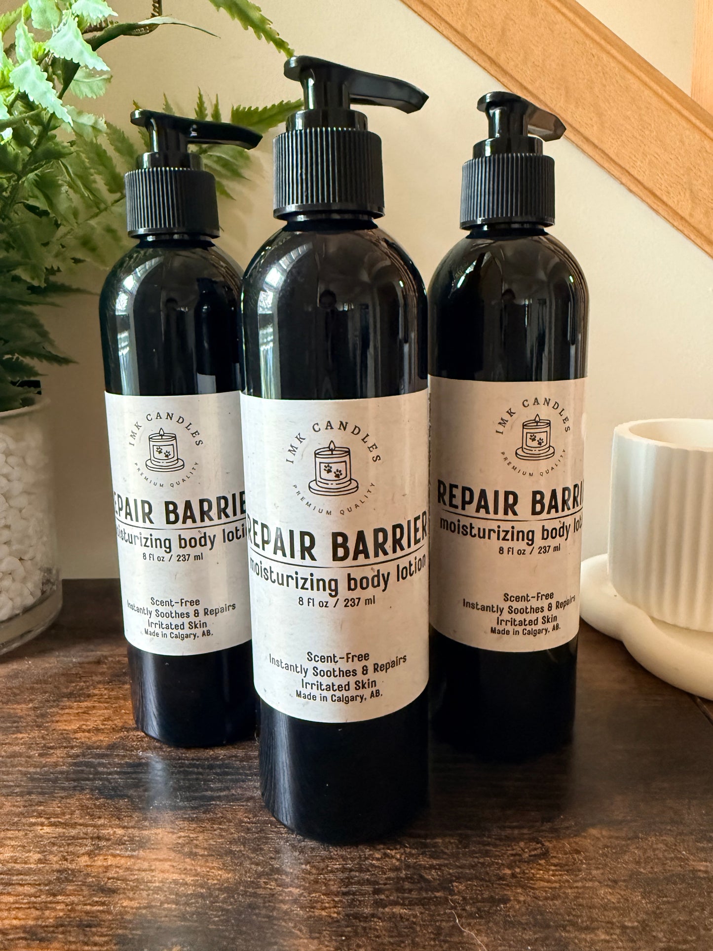 Repair Barrier - Body Lotion For Body 8 OZ 237 ML For Dry, Sensitive Skin Fragrance Free, Clean Ingredients