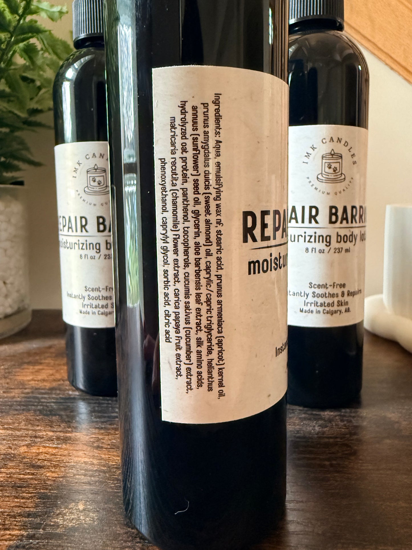 Repair Barrier - Body Lotion For Body 8 OZ 237 ML For Dry, Sensitive Skin Fragrance Free, Clean Ingredients