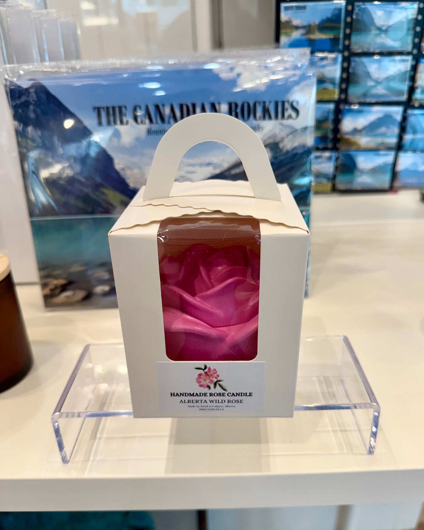 CERAMIC ROSE Scented Candle (30+ different scents)