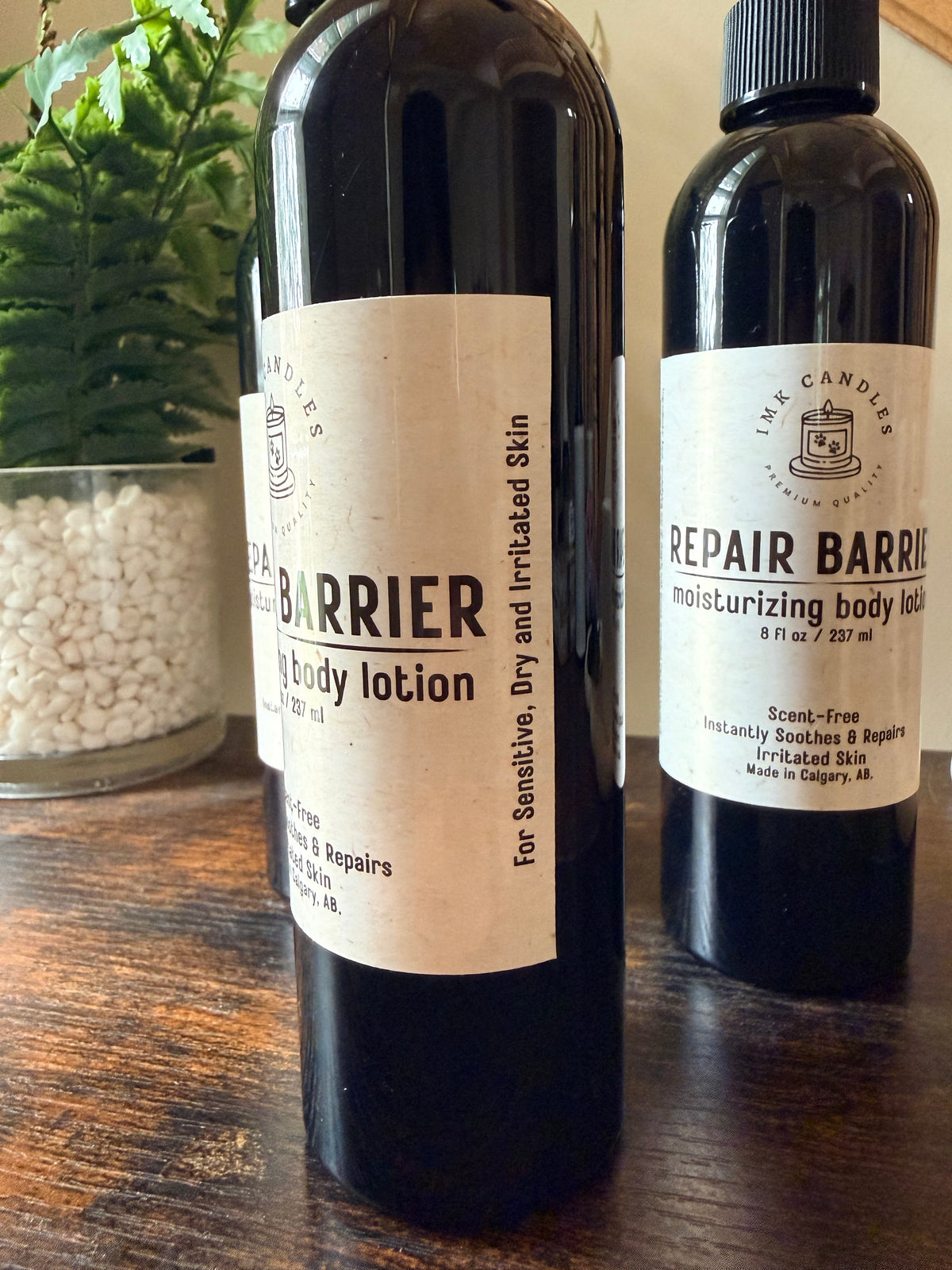 Repair Barrier - Body Lotion For Body 8 OZ 237 ML For Dry, Sensitive Skin Fragrance Free, Clean Ingredients